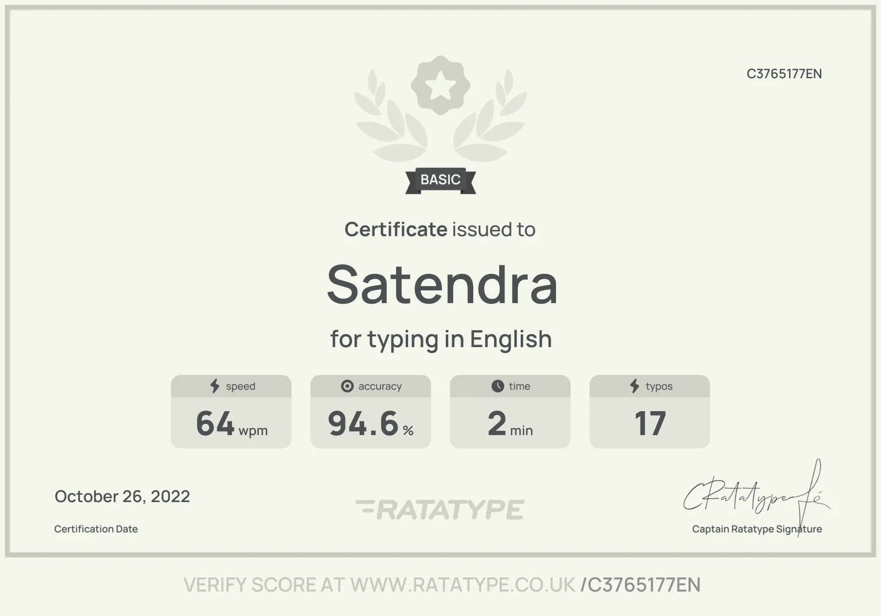 Improve my result