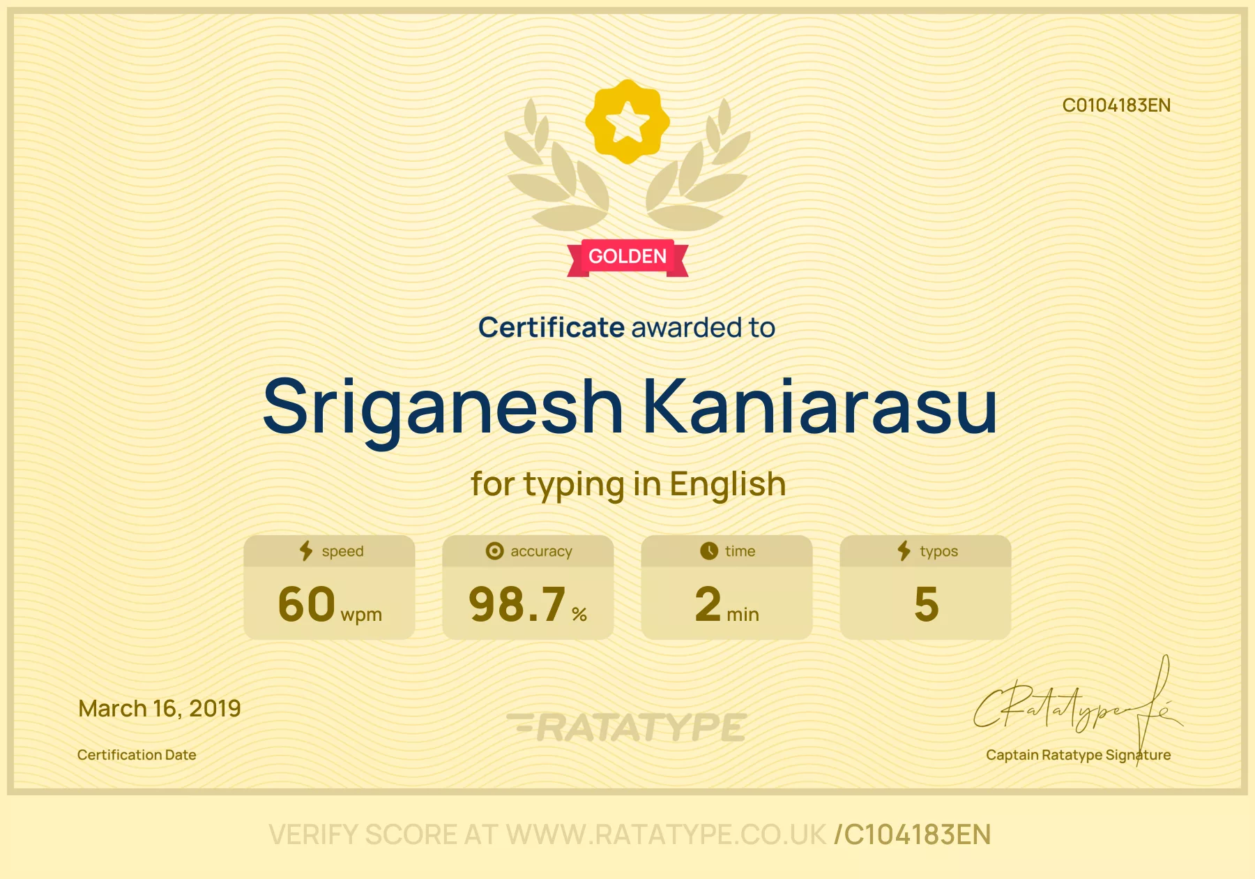 Improve my result