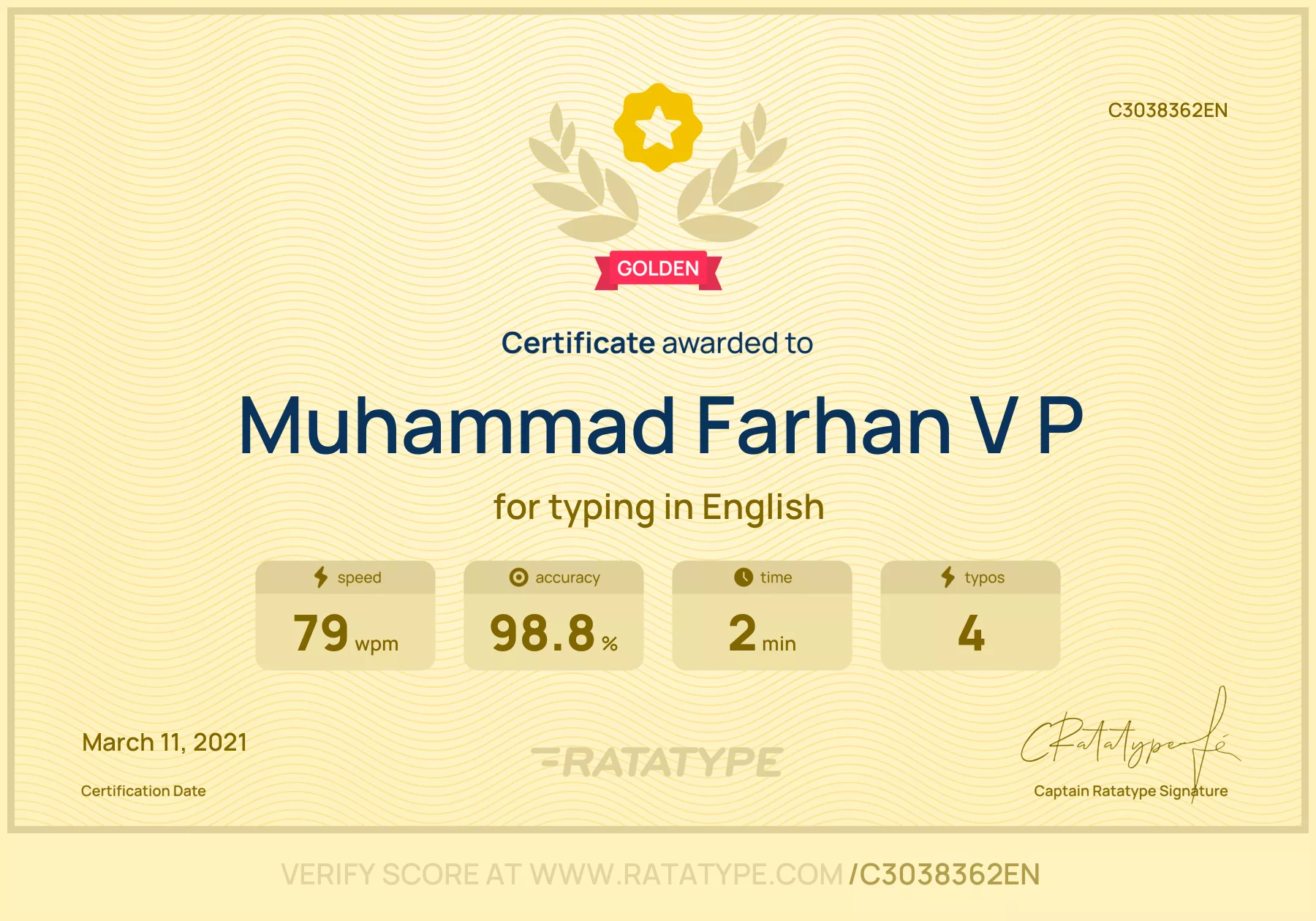 Improve my result