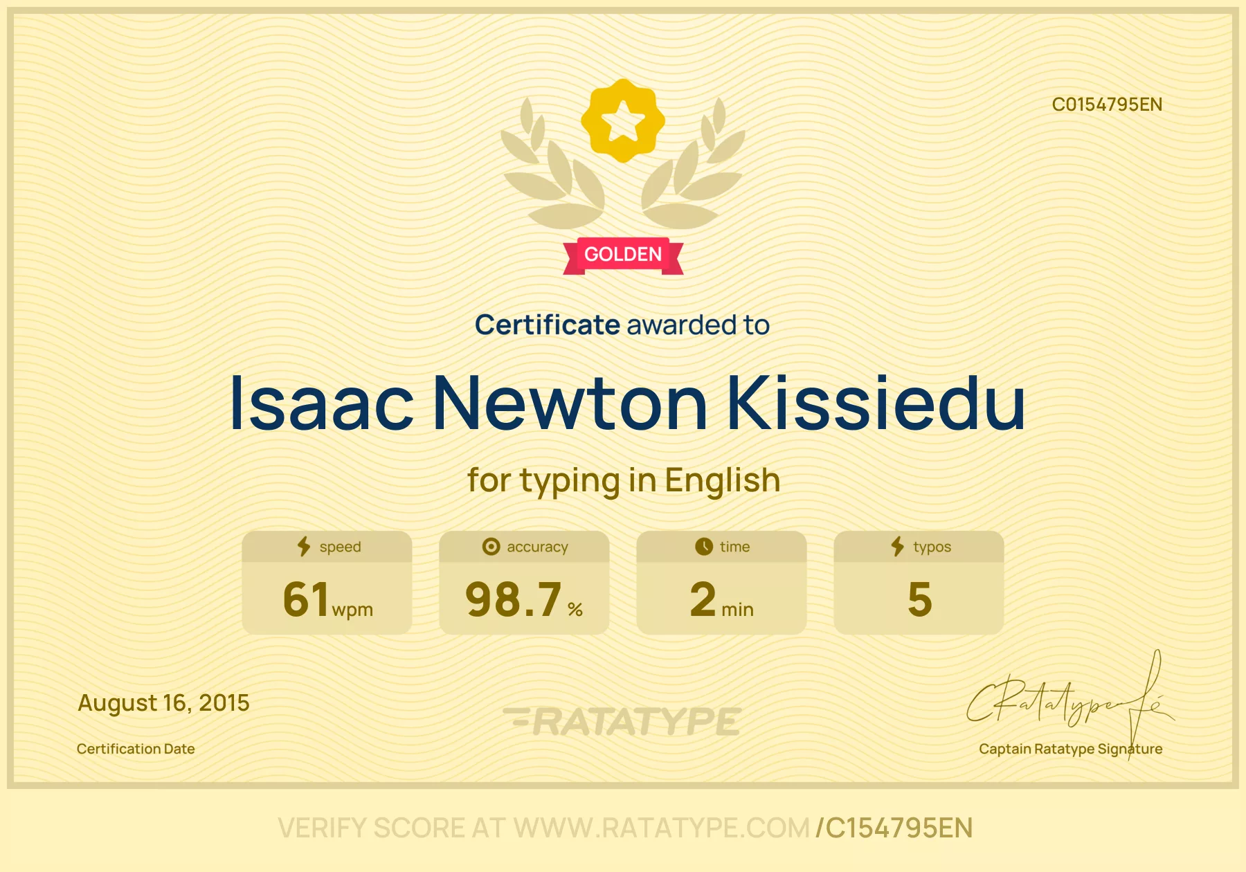 Improve my result
