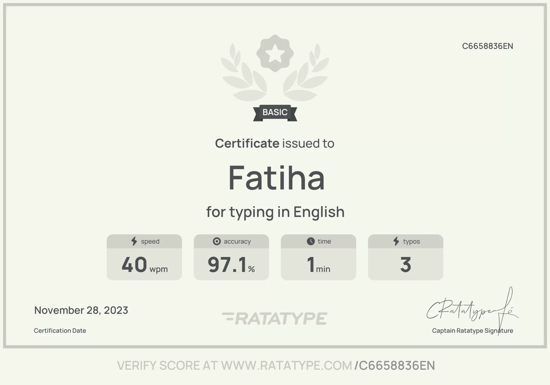 Improve my result