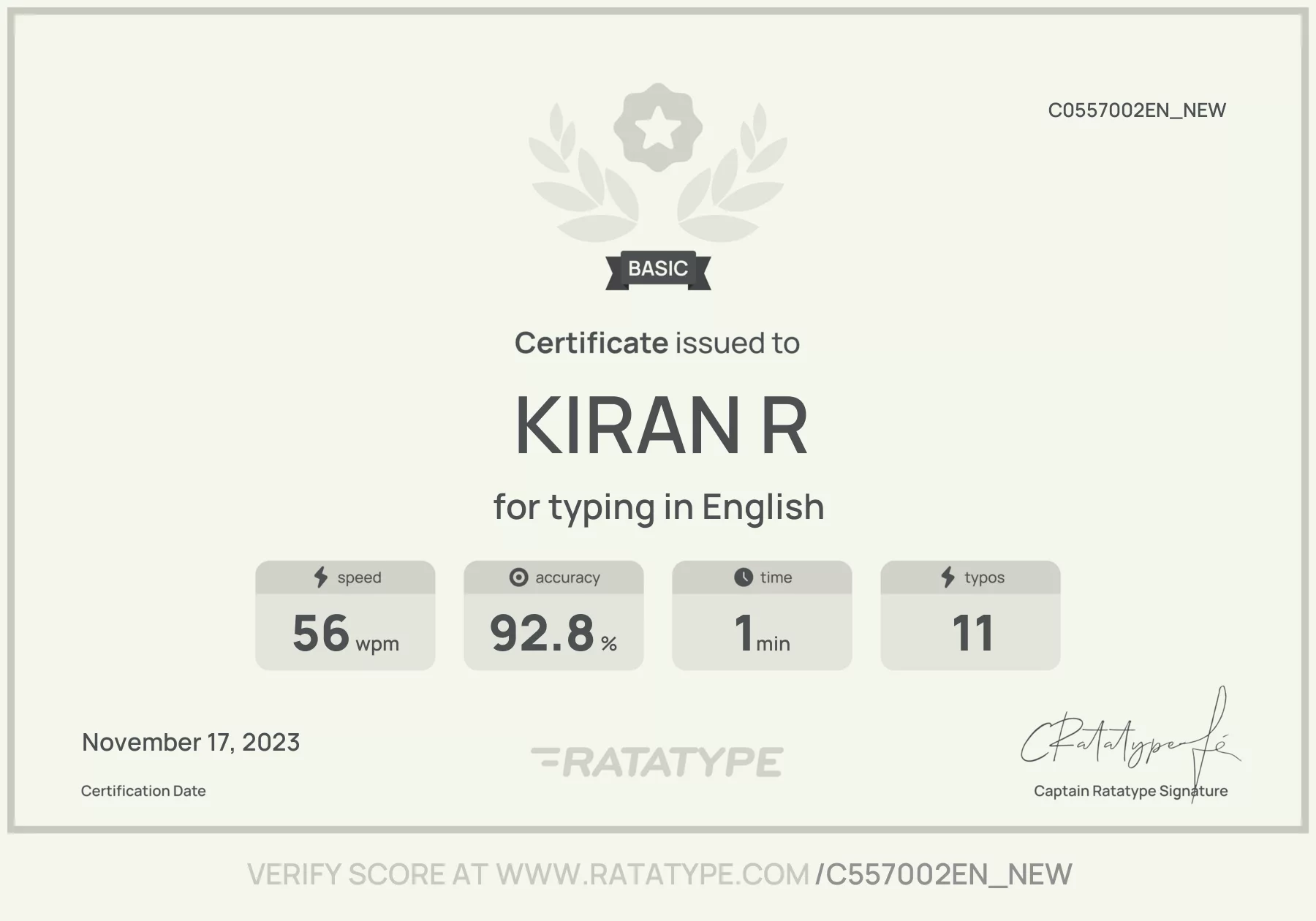 Improve my result