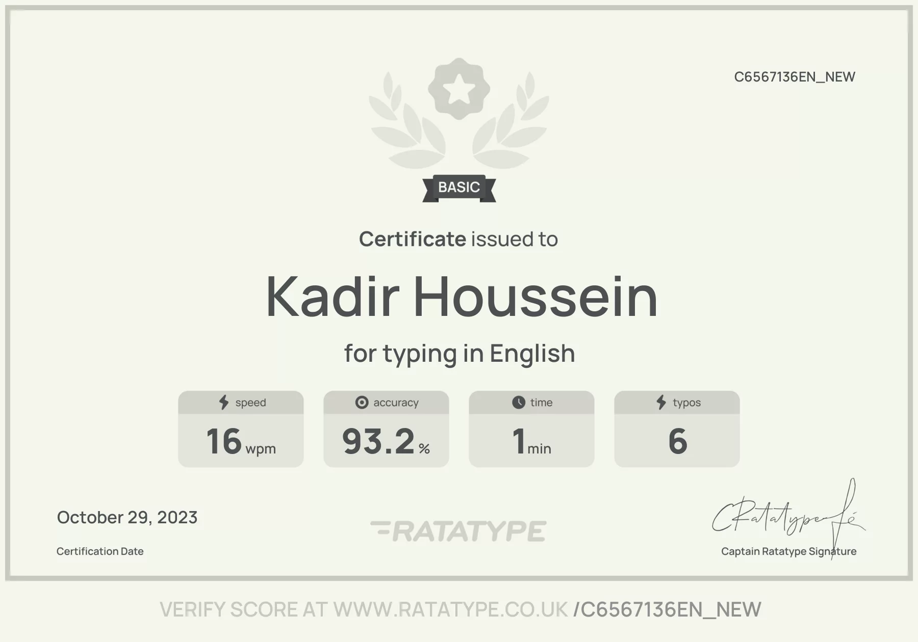 Improve my result