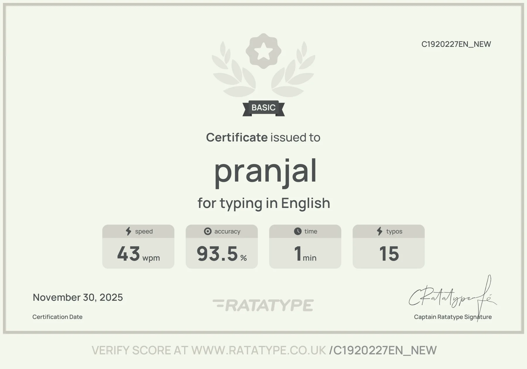 Improve my result