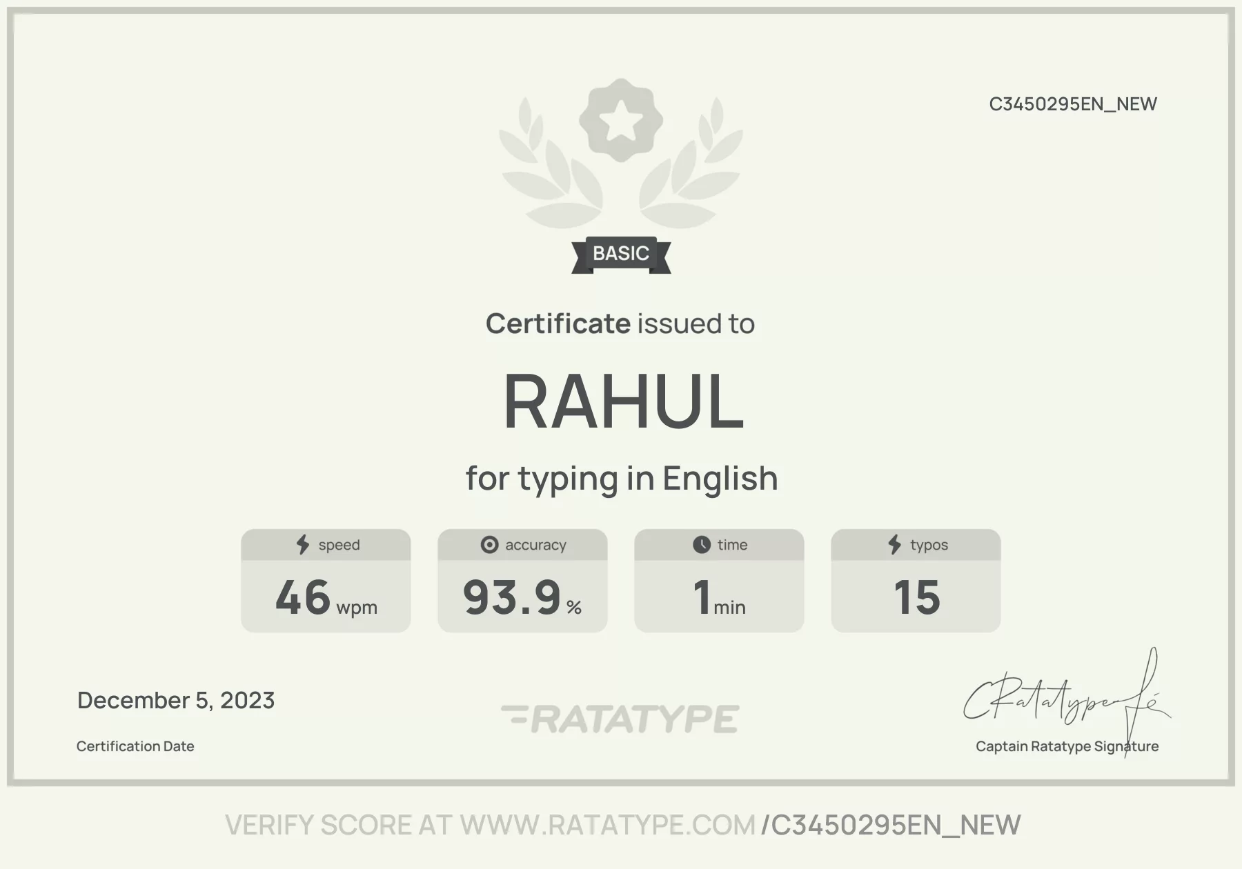 Improve my result