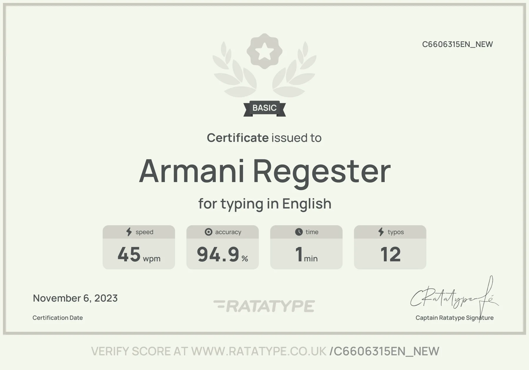 Improve my result