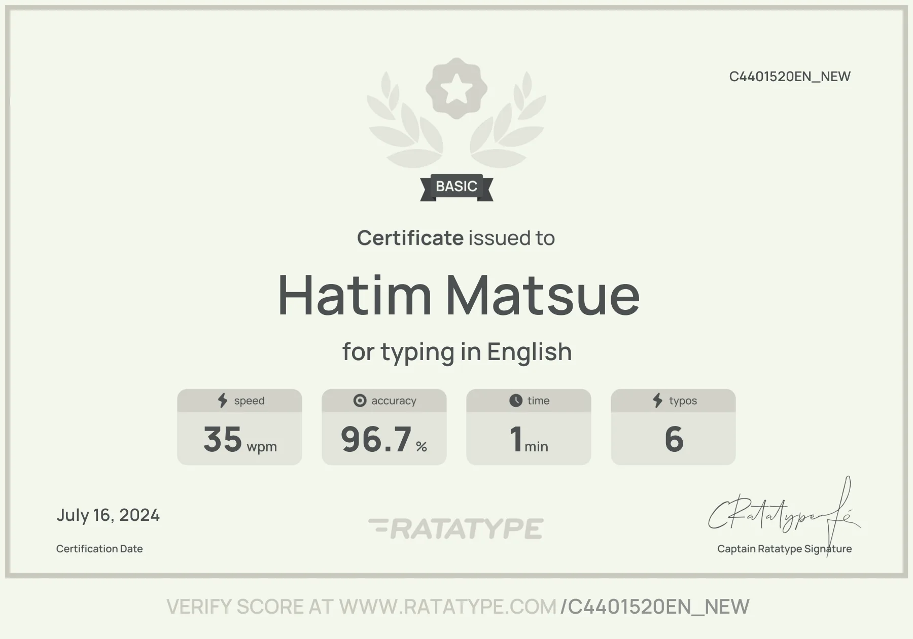 Improve my result