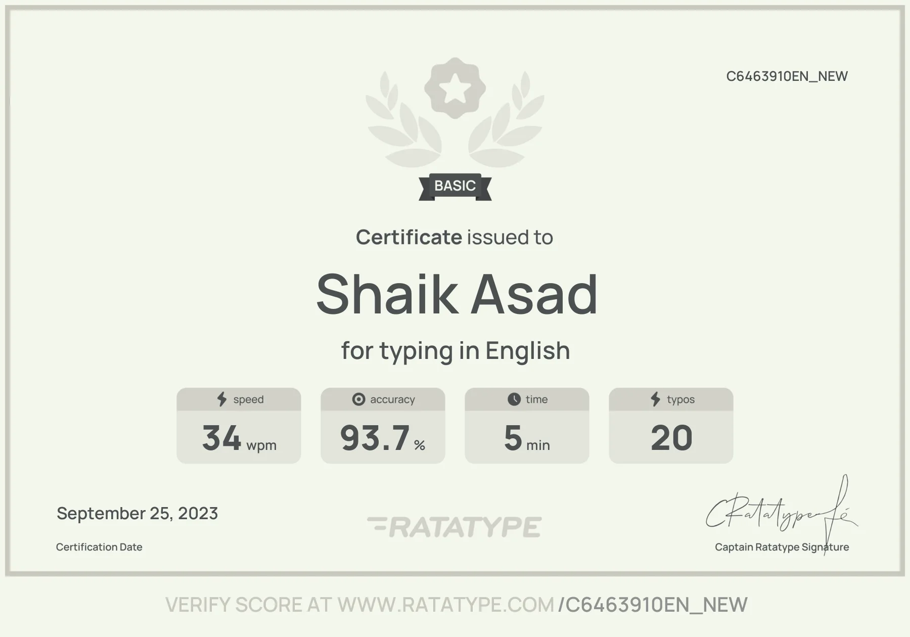 Improve my result