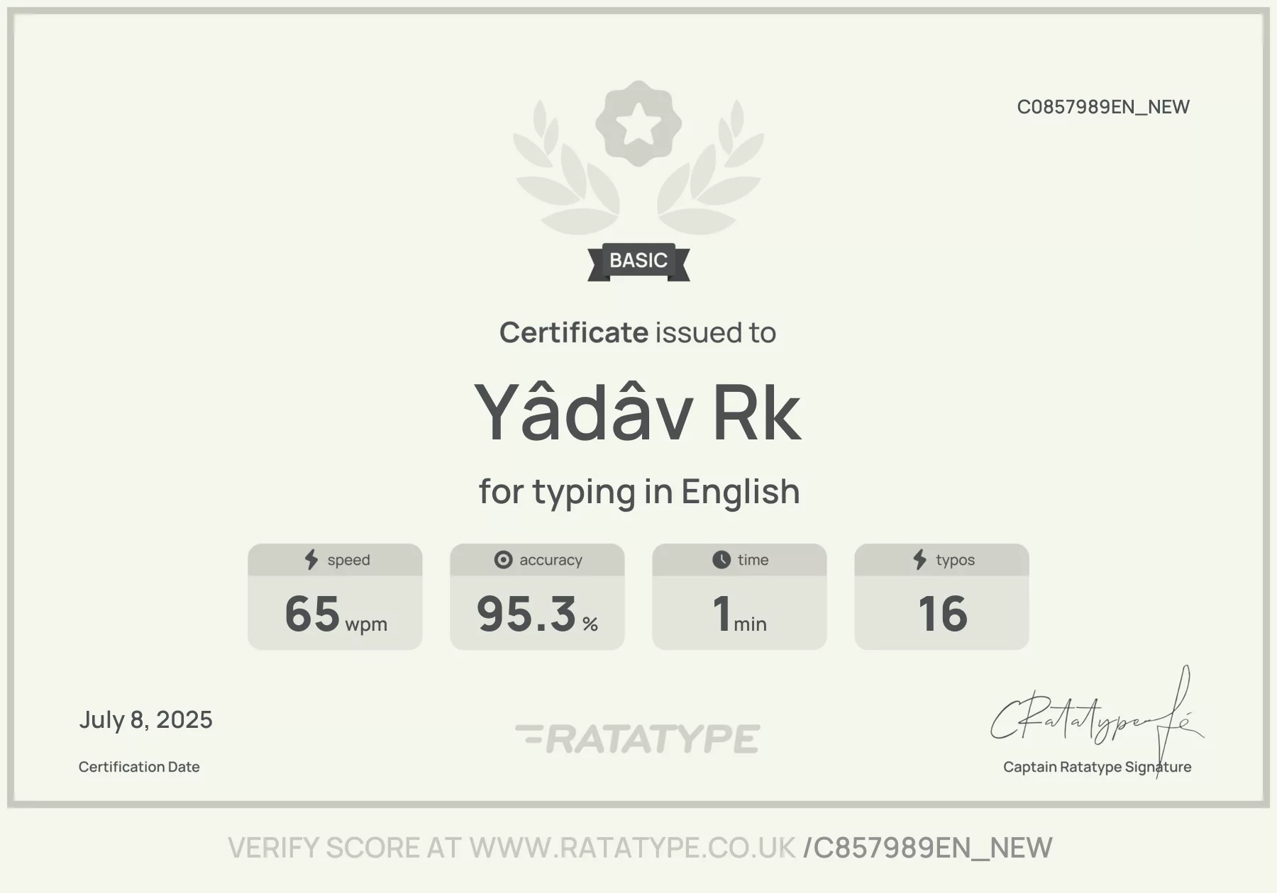 Improve my result