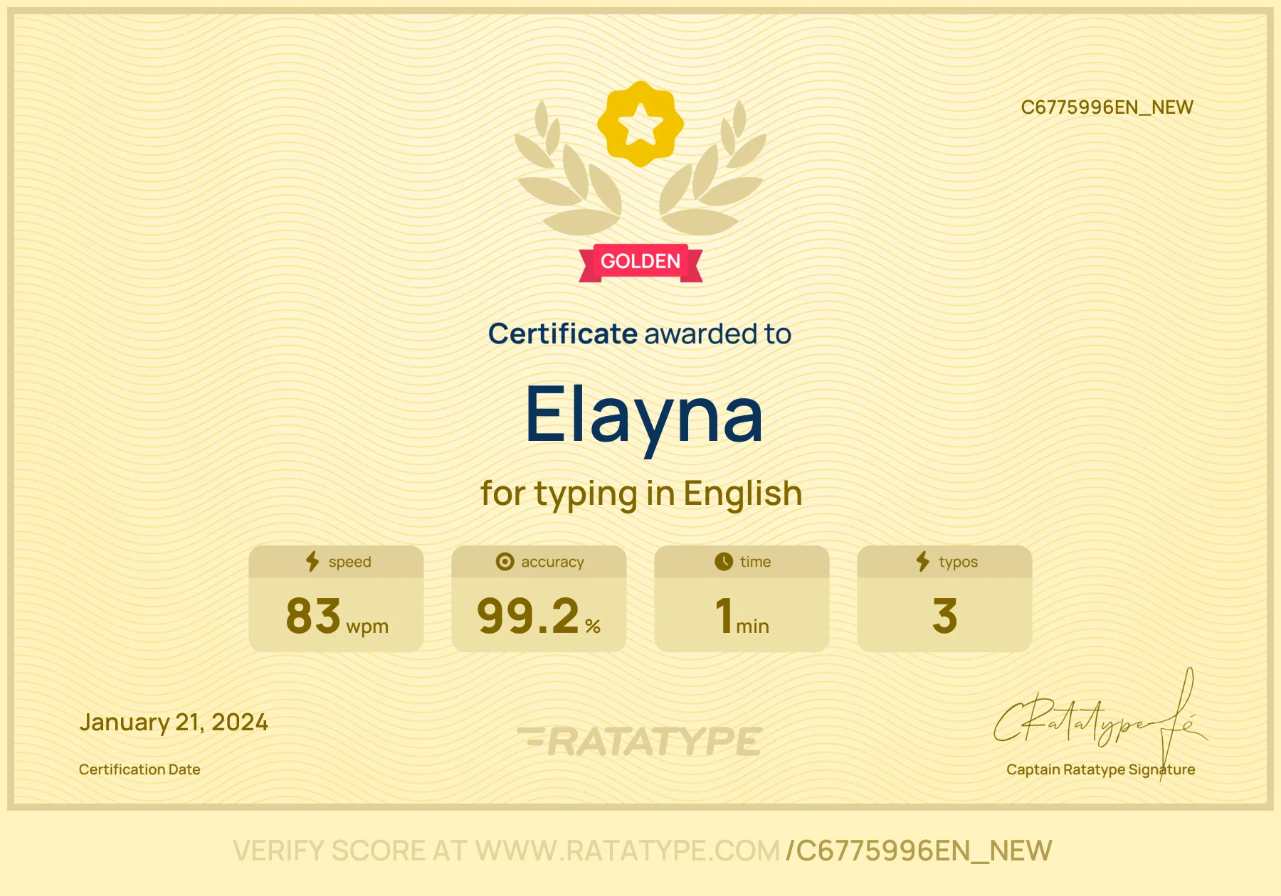 Improve my result