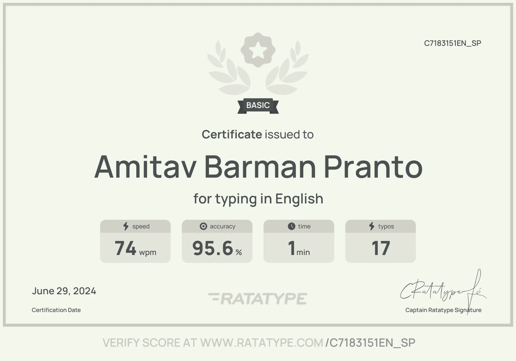 Improve my result