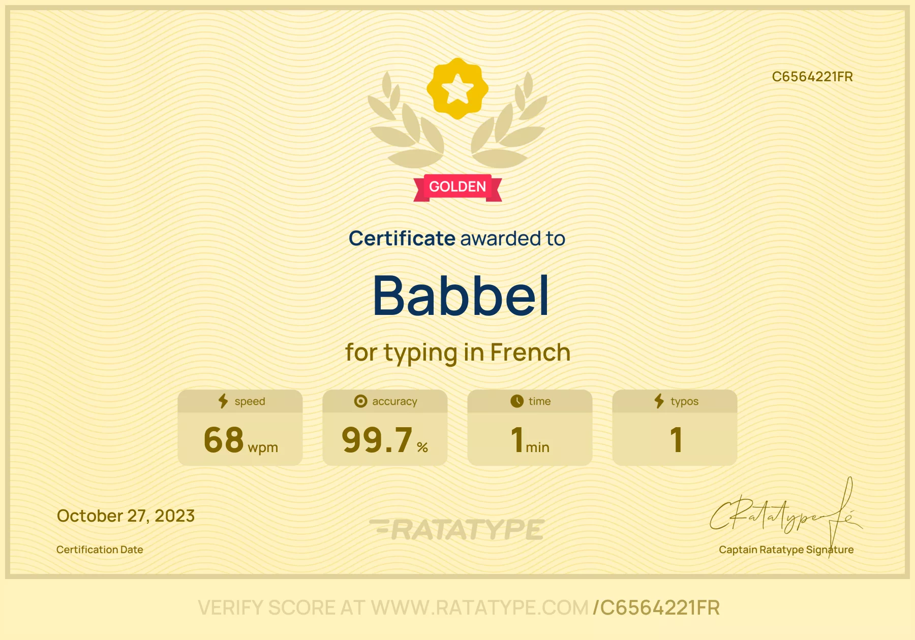 Improve my result