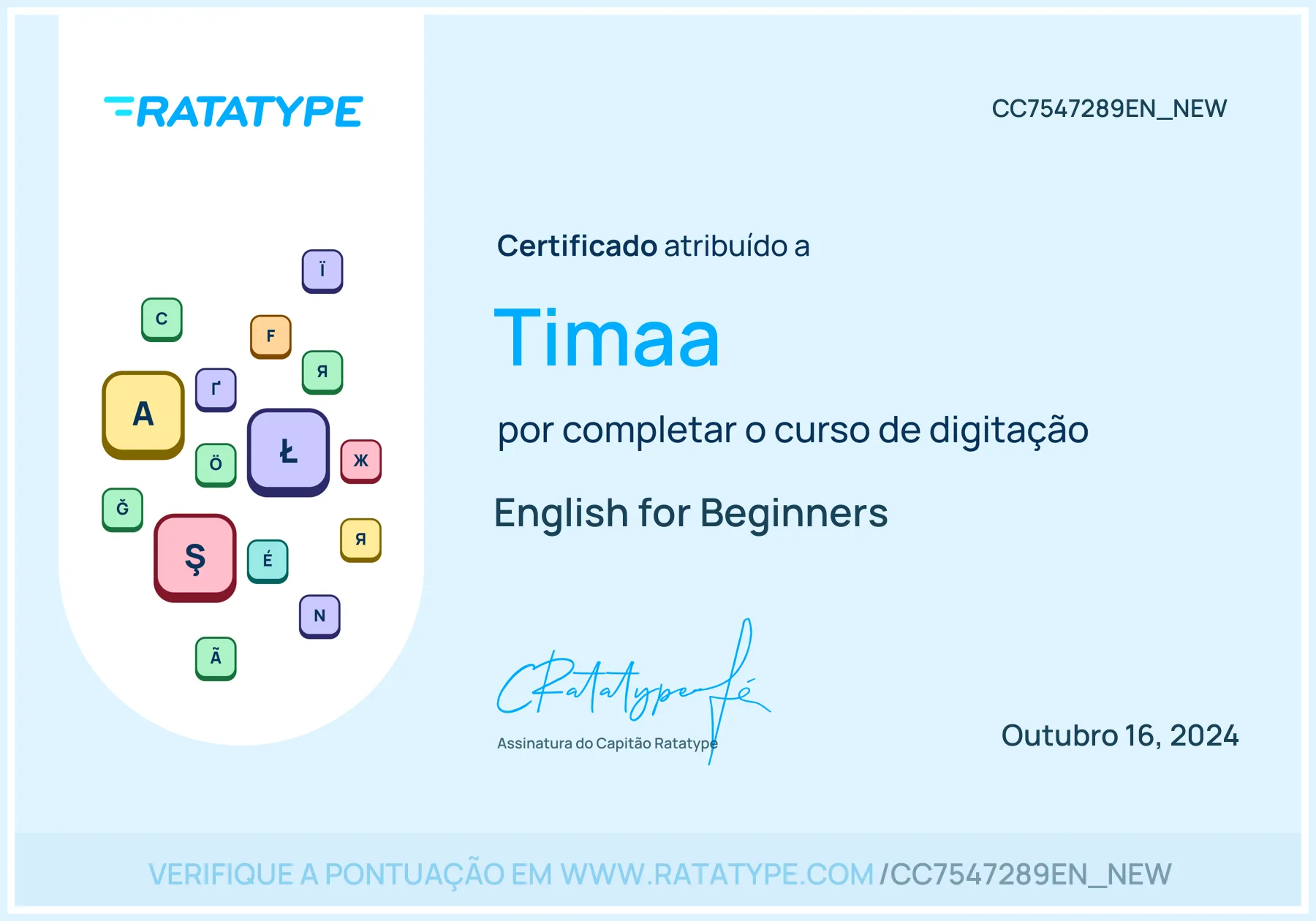 Certificado